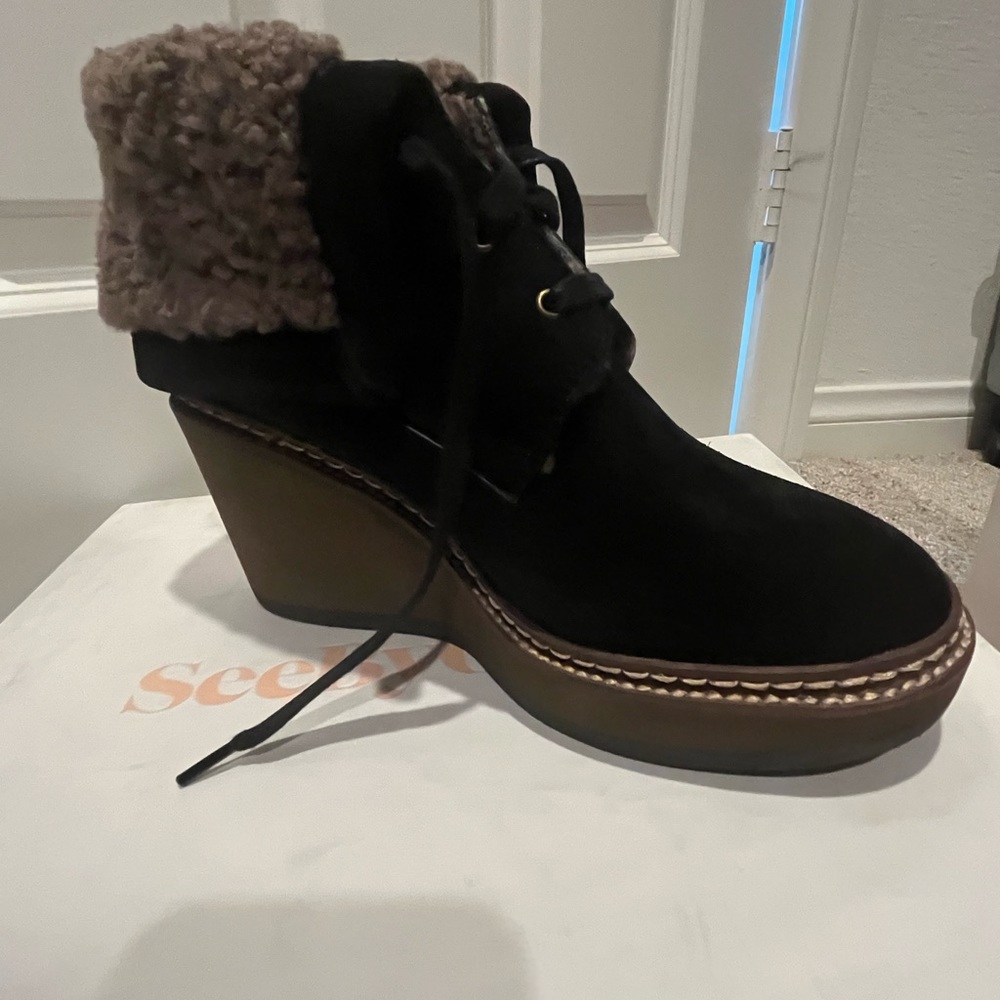 Brand new See by Chloe bootie boots. Size 6 women’s